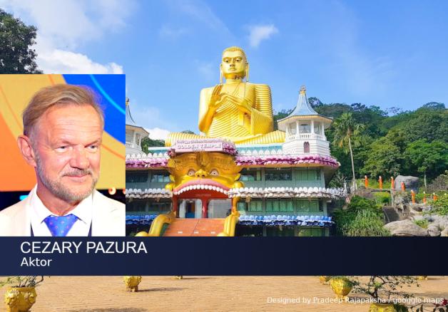 [VIDEO] Cezary Pazura: Jedziemy z żoną na Sri Lankę, gdzie mamy program naszpikowany emocjami. Będziemy się poruszać pociągami, helikopterami i jeździć na słoniach