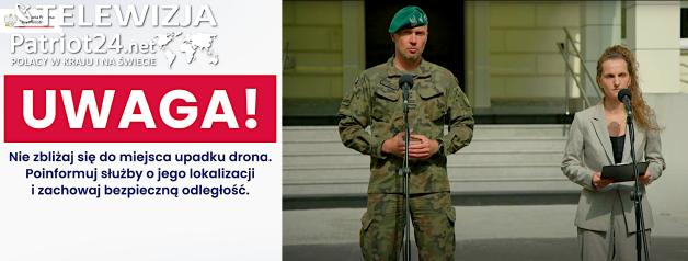 [VIDEO] Bezprecedensowe naruszenia polskiej przestrzeni powietrznej przez obiekty typu dron